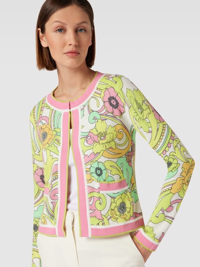 Princess Goes Hollywood Cardigan met bloemenmotief Lichtgroen - 3