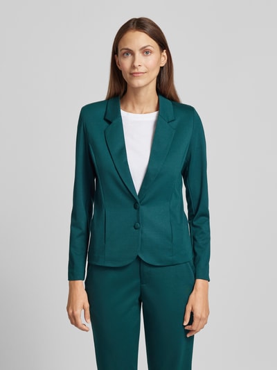 FREE/QUENT Blazer met 2-knoopssluiting, model 'NANNI' Donkergroen - 4