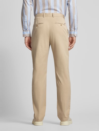 Tommy Hilfiger Pants Regular Fit Chino mit Gürtelschlaufen Modell "MERCER 1985" Beige 5