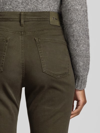 Brax Straight Fit Jeans im 5-Pocket-Design Modell 'STYLE.MARY' Khaki 3