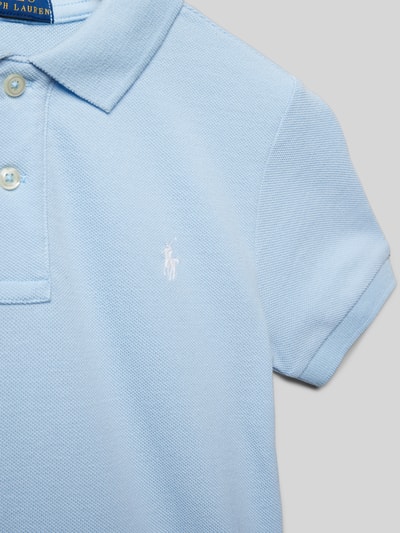 Polo Ralph Lauren Kids Regular Fit Poloshirt mit Logo-Stitching Bleu 2