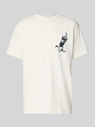 Tommy Jeans Regular fit T-shirt van puur katoen Offwhite - 2