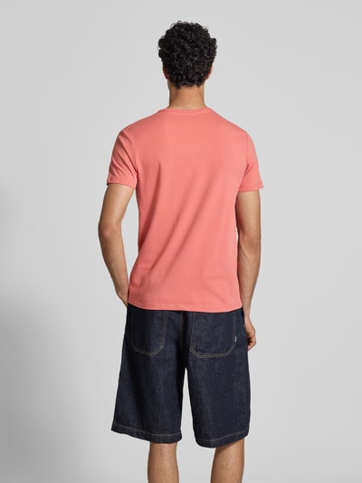 Pepe Jeans Slim Fit T-Shirt aus Baumwoll-Mix Modell 'ORIGINAL BASIC 3N' Koralle 5