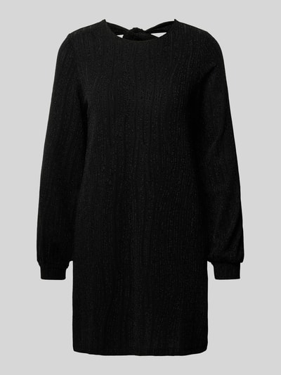 Only Regular Fit Minikleid mit Effektgarnmuster Modell 'CAROL' Black 2