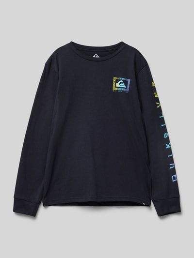 Quiksilver Longsleeve mit Rundhalsausschnitt Modell 'REVIVAL' Marine 1