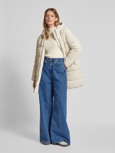 Only Regular Fit Steppmantel mit Kapuze Modell 'DOLLY' Sand 1