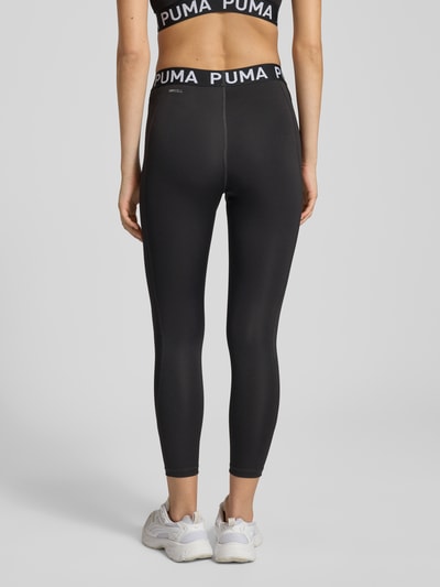 PUMA Legginsy z nadrukiem z logo model ‘Strong’ Czarny 5