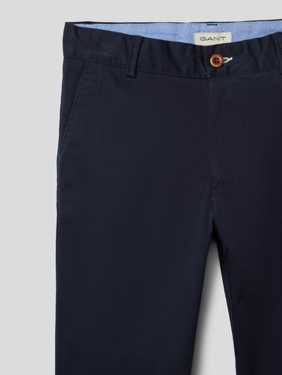GANT Chino mit Eingrifftaschen Blau 2