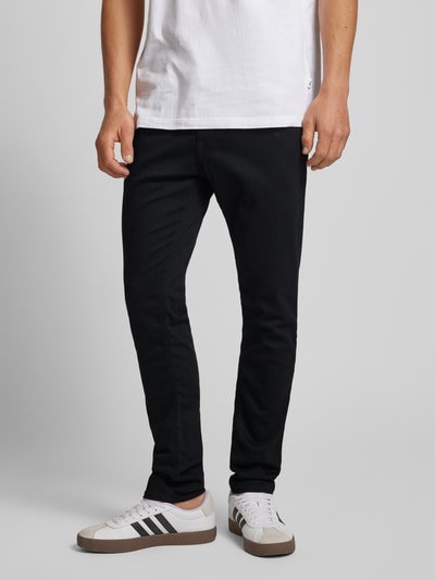 Tommy Jeans Slim fit jeans in 5-pocketmodel, model 'AUSTIN' Zwart - 4