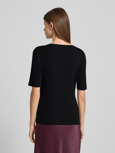 Tom Tailor T-shirt o kroju regular fit z mieszanki bawełny Czarny 5