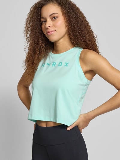 PUMA PUMA x HYROX - Crop Top mit Label-Print Mint 3