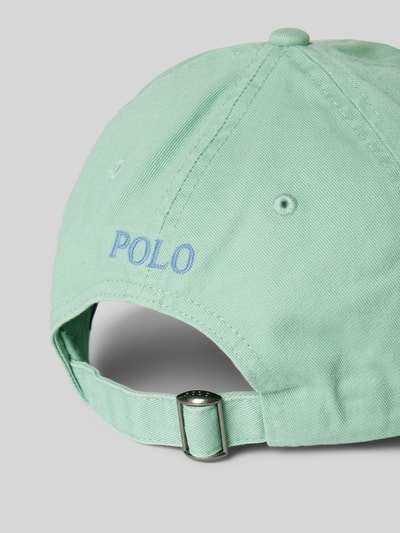 Polo Ralph Lauren Basecap mit Logo-Stitching Hellgruen 3