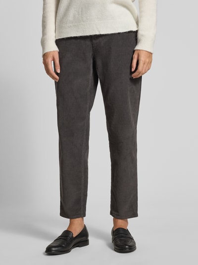 Brax Spodnie sztruksowe z 5 kieszeniami model ‘MILEY’ Ciemnoszary 4