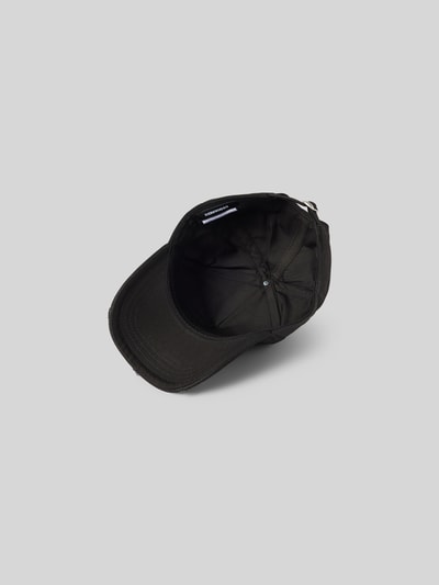 Dsquared2 Basecap mit Label-Stitching Black 2