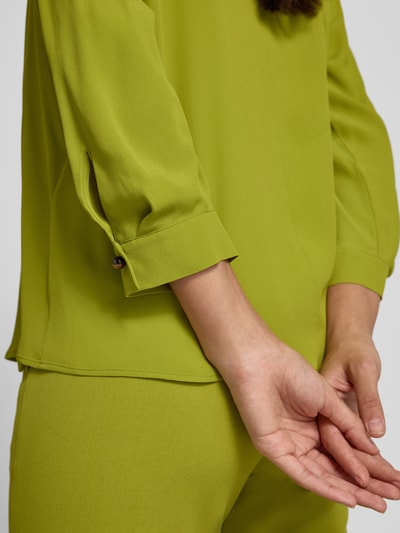Luisa Cerano Blusenshirt mit Seiden-Anteil Neon Gruen 3