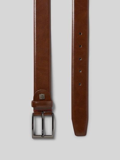 Pierre Cardin Riem met doornsluiting Cognac - 3