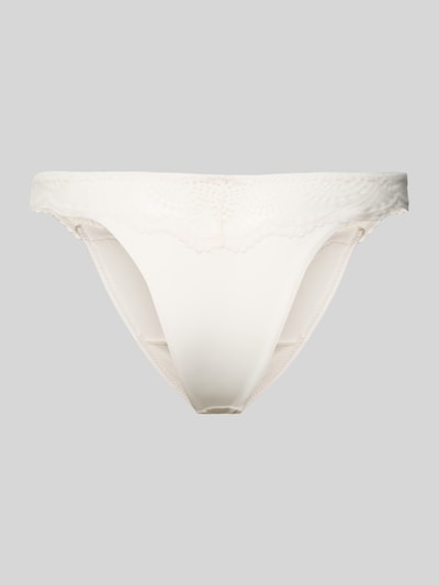 Skiny Slip met kanten details Offwhite - 3