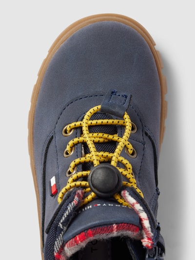 T.Hilfiger Kids Shoes Boots met vetersluiting, model 'MICHIGAN' Marineblauw - 3