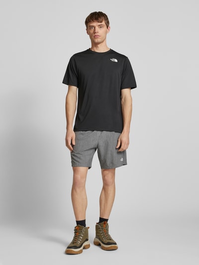 The North Face T-shirt met labelprint Zwart - 1