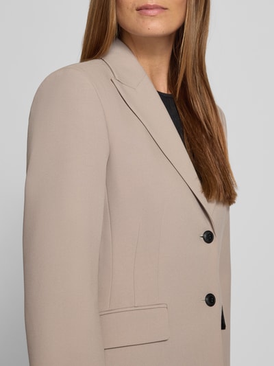 HUGO Regular Fit Blazer mit Viskose-Anteil  Modell 'ASMALLA' Sand 3