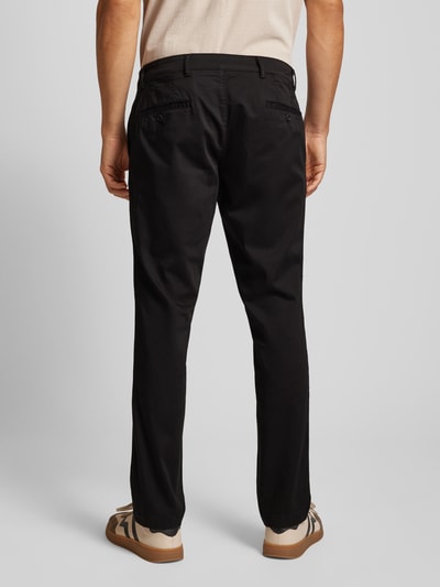 Carl Gross Chino mit Eingrifftaschen Modell 'Tomme' Black 5