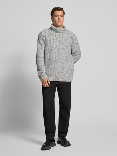 SELECTED HOMME Relaxed fit coltrui van wolmix Offwhite - 1