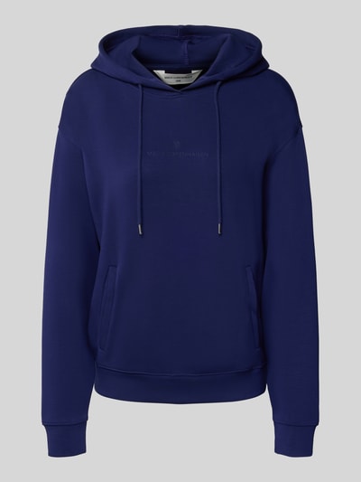 MSCH Copenhagen Hoodie van viscosemix met logo, model 'IMA' Donkerblauw - 2