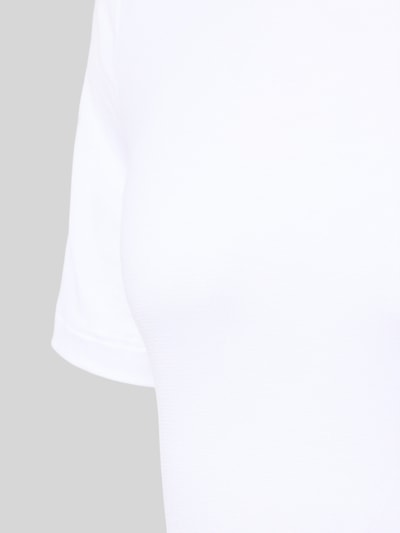 Produktfoto, T-Shirt aus Modal-Mix mit Rundhalsausschnitt von Mey, weiß, glatte Oberfläche, schlichte Optik, Stretch-Anteil, Slim Fit, Herren.