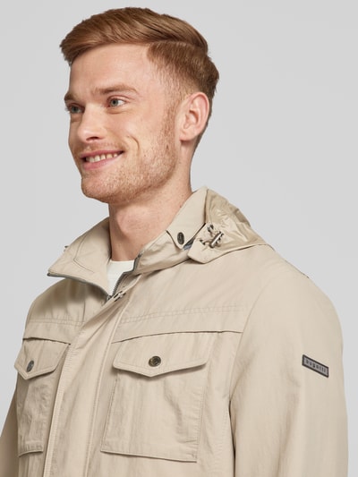 bugatti Jacke mit Stehkragen Beige 3