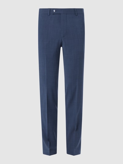 HECHTER PARIS Modern fit pantalon met stretch Blauw - 1