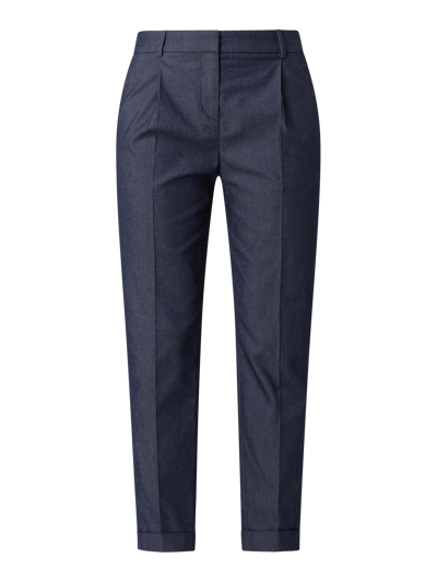 Jake*s Collection Bundfaltenhose in Denim-Optik Marine 2