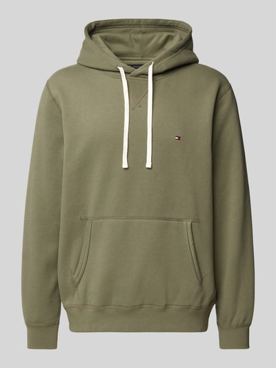 Tommy Hilfiger Loose Fit Hoodie mit Kapuze Oliv 2