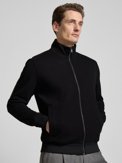 BOSS Sweatjacke mit Stehkragen Black 3