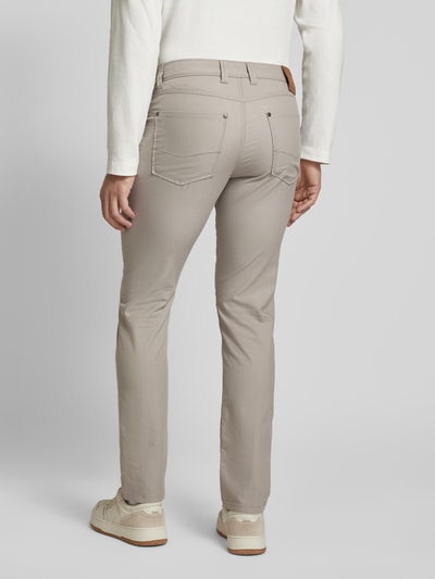 bugatti Regular Fit Chino im 5-Pocket-Design Modell 'CORDOBA' Beige 5