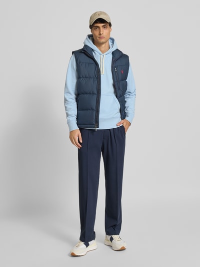 Polo Ralph Lauren Regular Fit Hoodie mit Logo-Stitching Hellblau 1