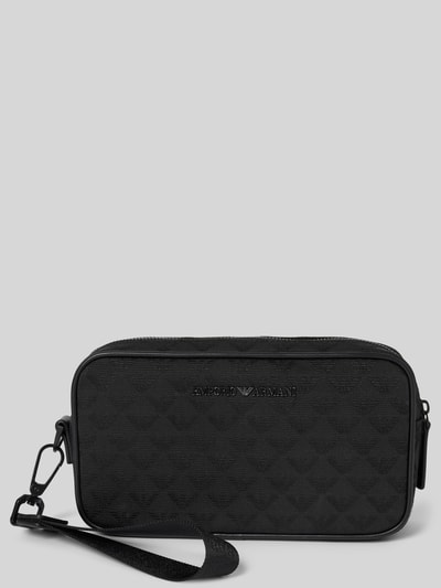 Emporio Armani Handtasche mit Label-Applikation Black 2