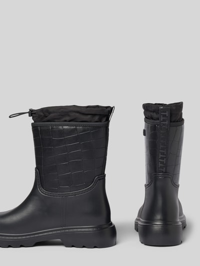 Tamaris Gummistiefel mit Label-Patch Black 2