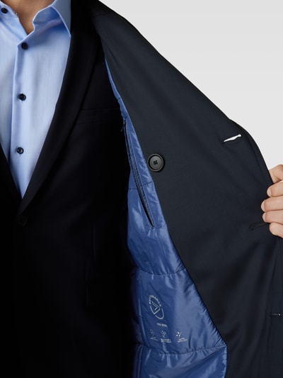 BOSS Płaszcz z listwą guzikową model ‘Hyde’ Granatowy 3