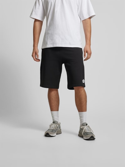 Kenzo Sweatshorts mit Label-Stitching Black 4