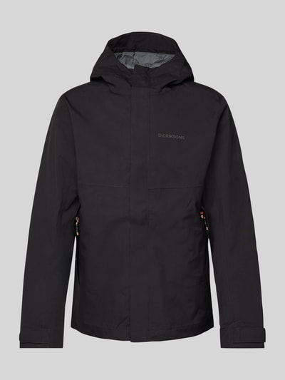 Didriksons Jacke mit Stehkragen Modell 'GRIT' Black 2