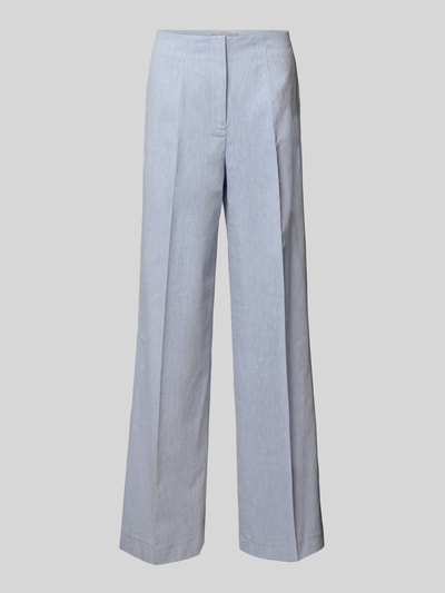 Christian Berg Woman Selection Straight Leg Stoffhose mit Bügelfalten Jeansblau 2