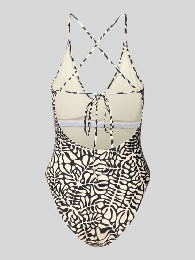 Barts Kostium kąpielowy z zaokrąglonym dekoltem w serek model ‘NASSA’ Złamany biały 3