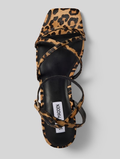 Steve Madden Sandaletten mit Dornschließe Modell 'GABBY' Cognac 3