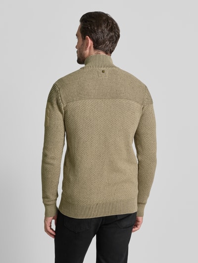 PME Legend Gebreid jack met ritssluiting Beige - 5