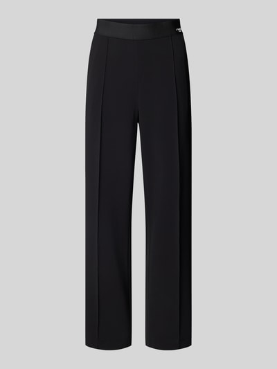 Cambio Stoffen broek met verkorte pasvorm, model 'CAMERON' Zwart - 2