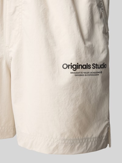 Jack & Jones Badehose mit elastischem Bund Modell 'NAXOS' Offwhite 2