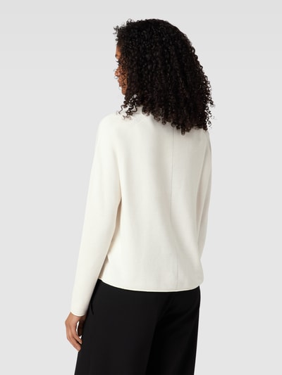 Fynch-Hatton Strickpullover mit Rundhalsausschnitt Offwhite 5