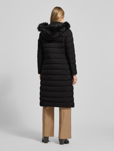 Lauren Ralph Lauren Płaszcz pikowany z kieszeniami zapinanymi na zamek błyskawiczny Czarny 5