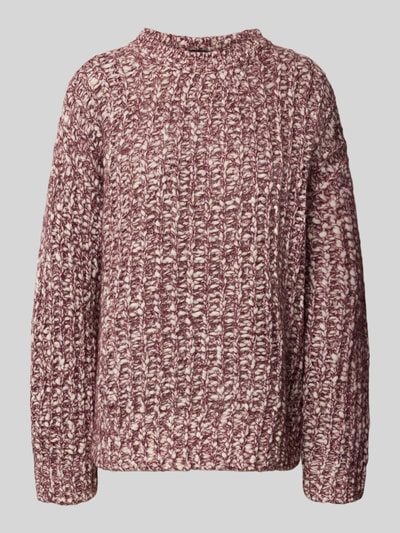 BOSS Orange Pullover aus Wolle Alpaka-Mix Modell 'C_Flocasia' Bordeaux 1