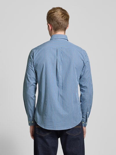 Fynch-Hatton Regular Fit Freizeithemd mit Button-Down-Kragen Blau 5